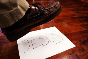 First Liberty defends university student suspended after refusing to stomp on 'Jesus'