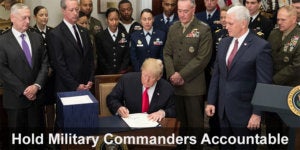 First Liberty | Hold Military Leaders Accountable