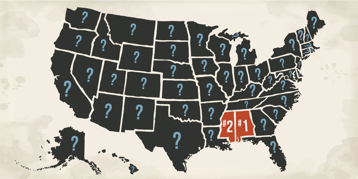How Religious Is Your State | First Liberty