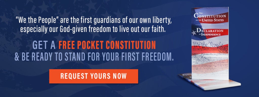 Get Your Free Pocket Constitution | First Liberty