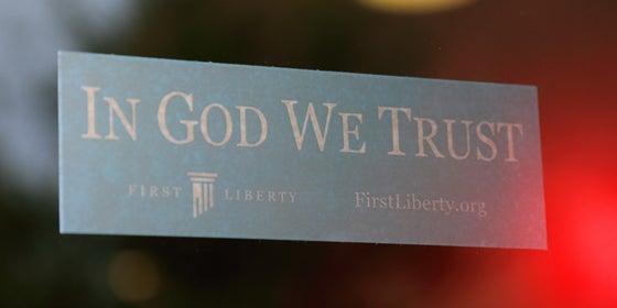 In God We Trust Sticker | First Liberty