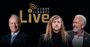 Fli Insder First Liberty Live! | Sean Feucht
