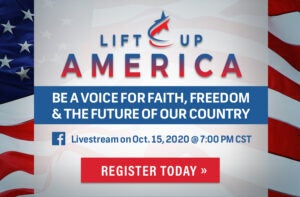 Lift Up America Banner
