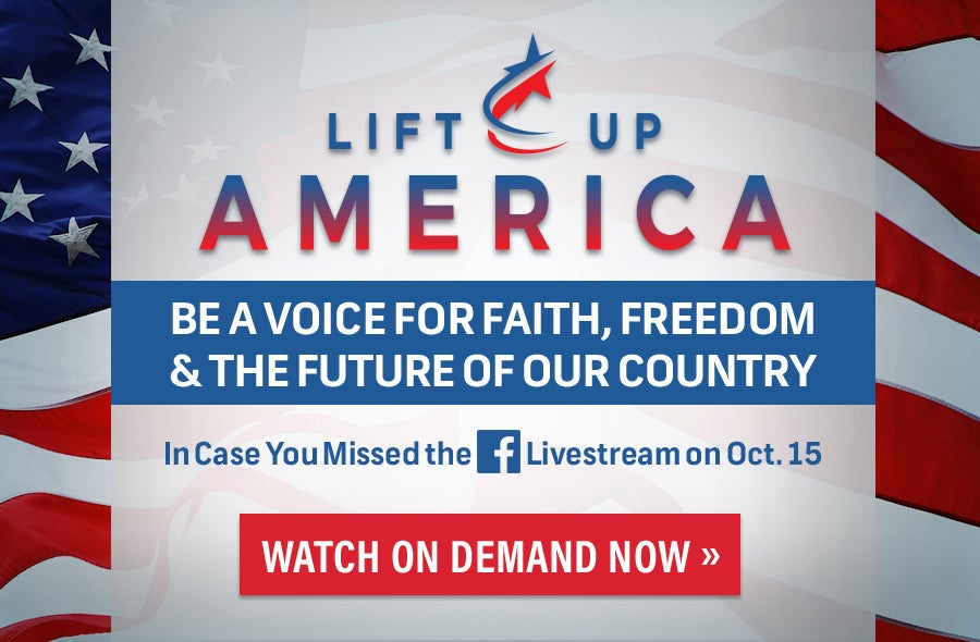 Lift Up America Banner V2