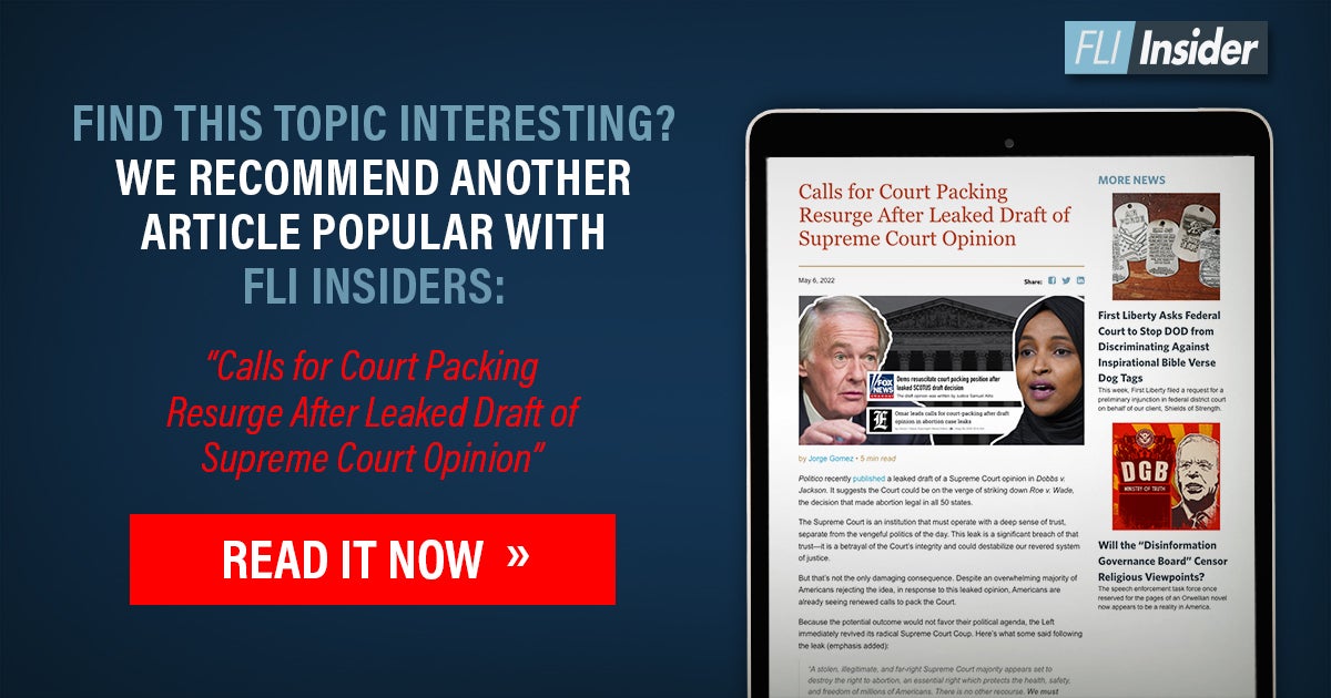 FLI Insider | IPad Ad Court Packing Resurge