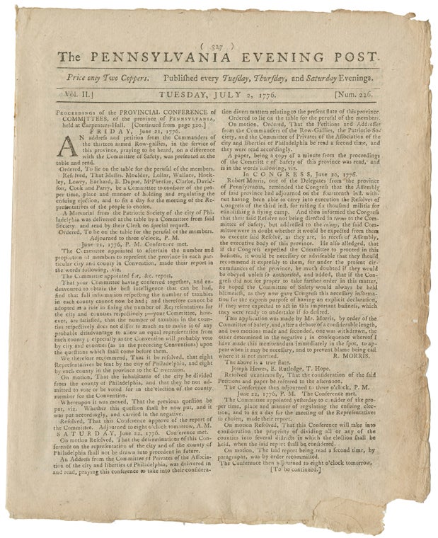 Pennsylvania Evening Post