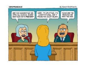 School Board Cartoon | First Liberty Insider