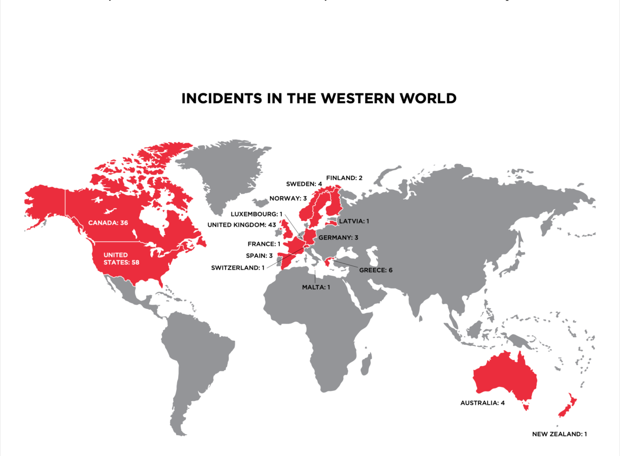 Attacks In The West 2024 Findings First Liberty Insider First Liberty