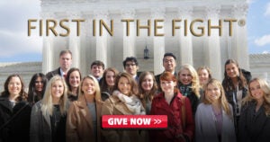 First in the Fight | Donation | First Liberty Insider