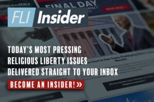 Sign Up for FLI Insider | First Liberty Pop Up