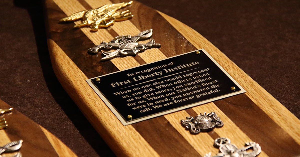 Navy SEALs Award to First Liberty | FLI Insider