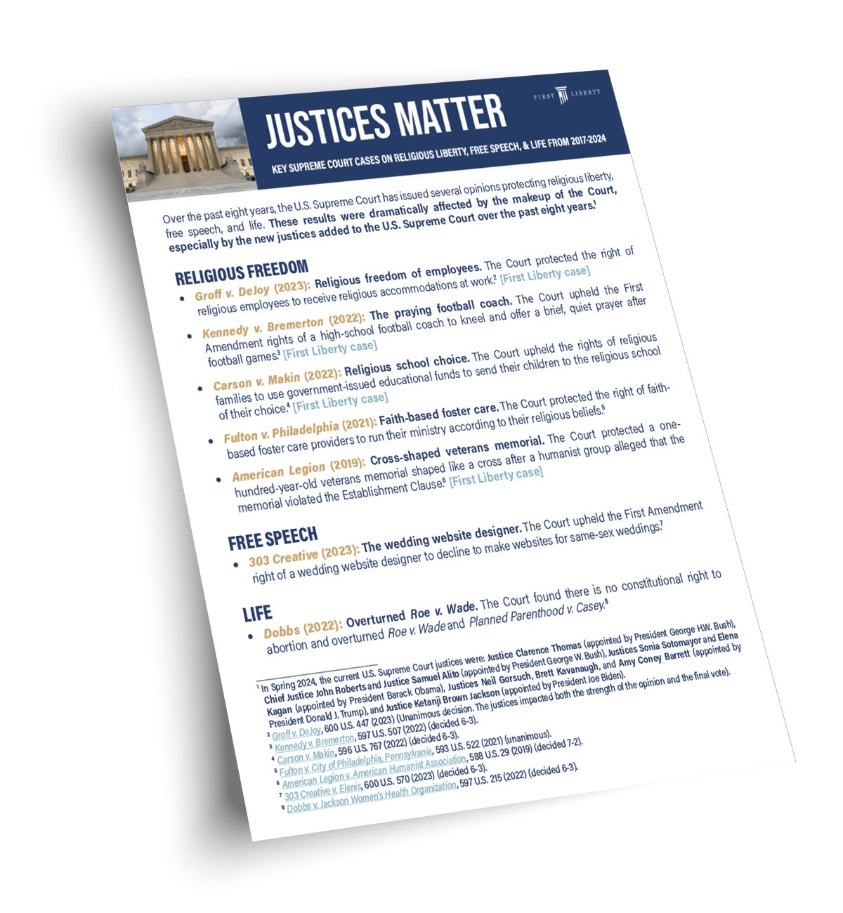 Justices Matter