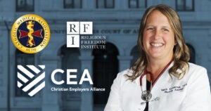 Diverse Coalition Shows Support for Physician Assistant Fired Over Religious Beliefs | FLI Insider