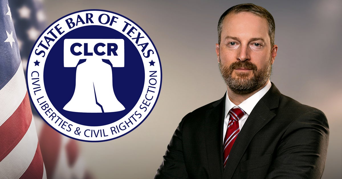 David Hacker Receives Texas Bar Civil Rights Award | First Liberty