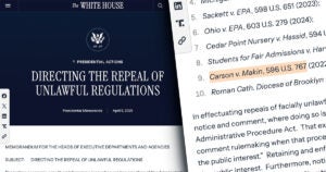 Trump White House | First Liberty Insider