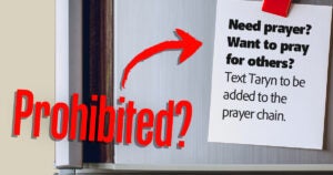Prayer List | First Liberty Insider