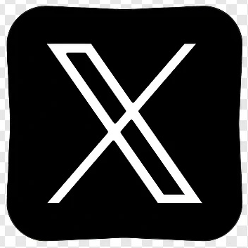 Transparent X Logo Cross Design Black And White Photograph Sim Black And White Cross With Letters X And 1710898892931