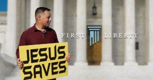 Gabe Olivier at SCOTUS| First Liberty Insider