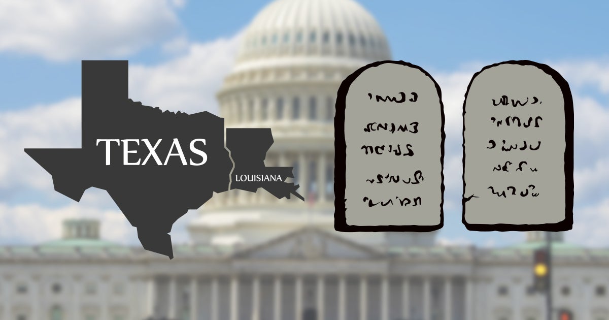 10 Commandments Amicus Briefs TX & LA | First Liberty Insider
