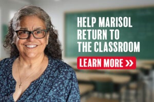 Help Marisol Return to the Classroom | First Liberty